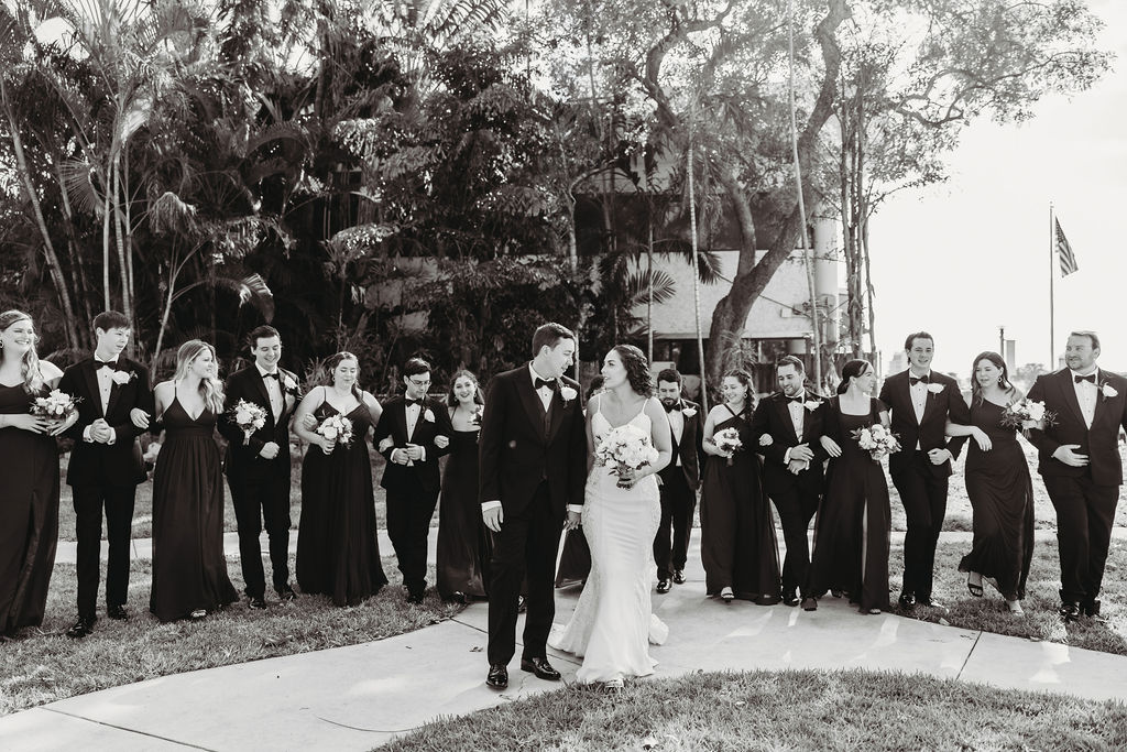 Bridal Party by Florida Wedding Photographer