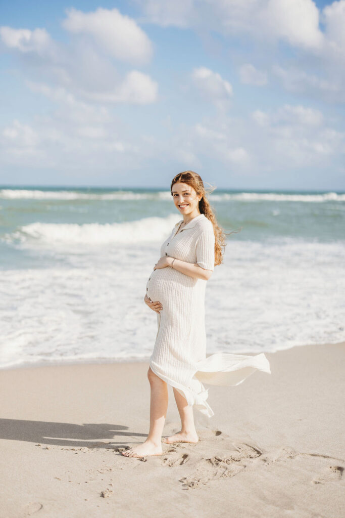 Maternity Photos at Hollywood Beach Florida