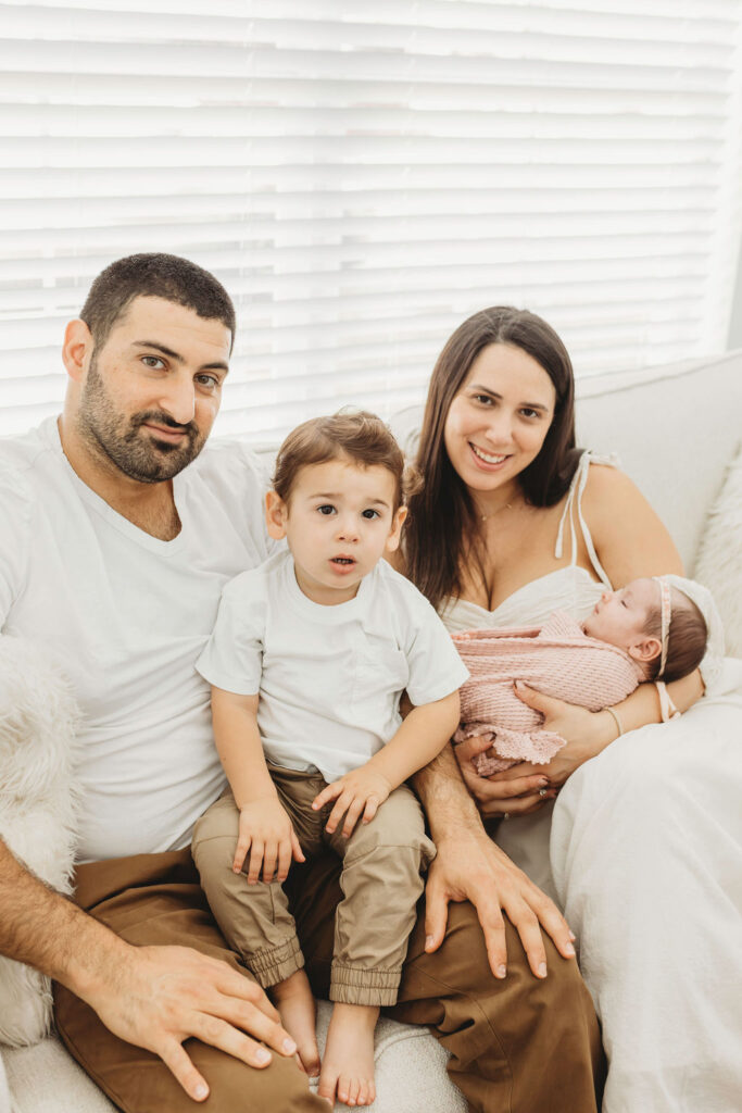 Florida Family In Home Newborn Session
