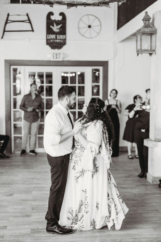 Reception Dance photography