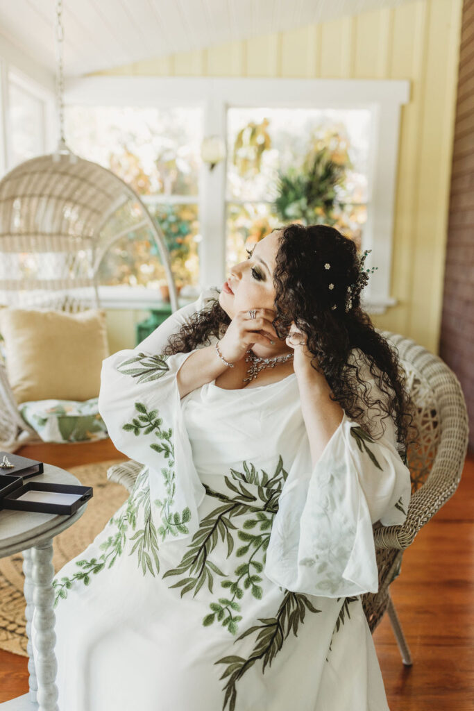 Bridal Getting Ready Photo at homestead Florida Wedding