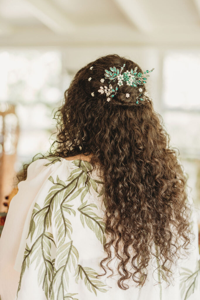 Bridal Getting Ready Photo at homestead Florida Wedding