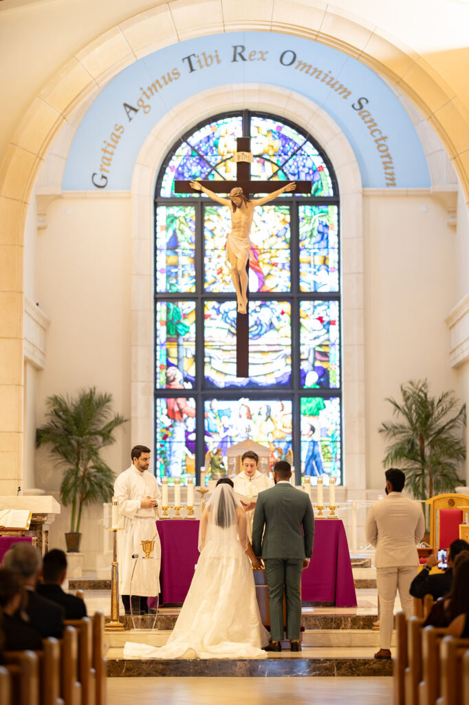 Traditional Catholic Wedding For Lauderdale Florida